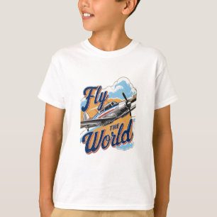 Camiseta Voe pelo mundo