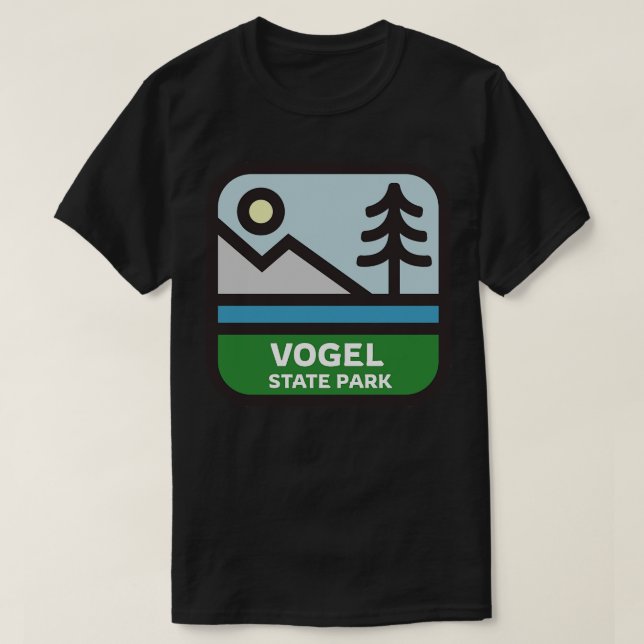 Camiseta Vogel State Park Georgia As Belas Montanhas (Frente do Design)