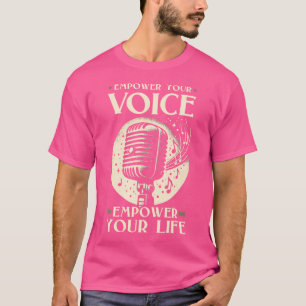 Camiseta Voice Coach Vocalista Opera Singer Coro Vocal Coac