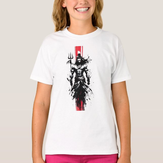 Camiseta Void-Born Mahadev The Crimson Axis When Silence Ta (Frente)