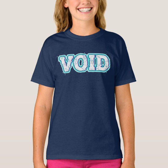 Camiseta VOID//CRACKED: Enter the Electric Abyss (Frente)