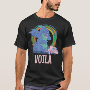 Camiseta Voila O Último Dragão Da Unicórn Comeu Fada De Sát