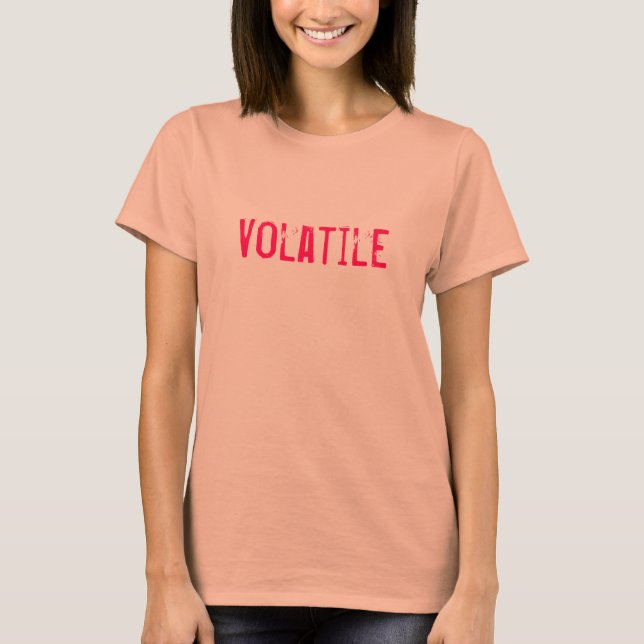 Camiseta Volátil (Frente)