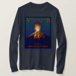 Camiseta Volcán de Fuego Guatemala Long Sleeve