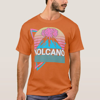 Camiseta Volcano Geology Magma Lava Retro Gift