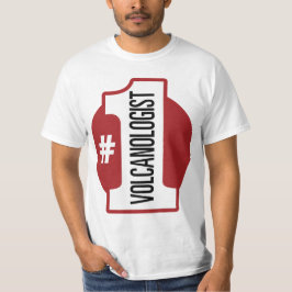Camiseta Volcanologist do número 1