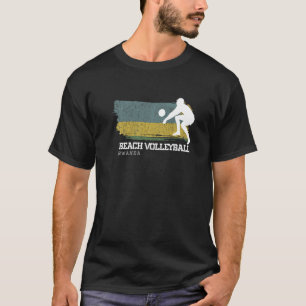 Camiseta Volei de Praia Bandeira Ruanda Amor Jogador de Vol