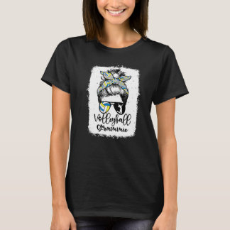Camiseta Vôlei Grammie Vintage Leopardo Coque Desgrenhado D