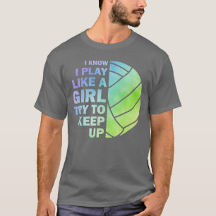 Camiseta Volei Legal para Mulheres Meninas Juventude Volei