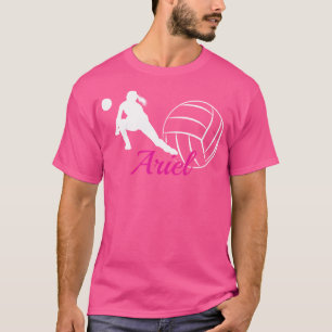 Camiseta Volei Personalizado com o Nome Ariel