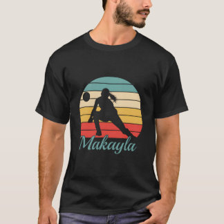 Camiseta Volei Personalizado Nome Makayla