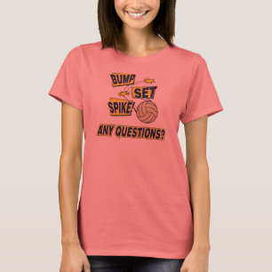 Camiseta Voleibol ajustado do ponto da colisão