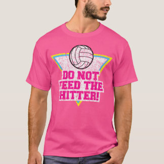 Camiseta Voleibol Amarrado Engraçado nas Raparigas Voleibol