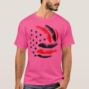 Camiseta Voleibol Americano Lover de Voleibol de Bandeira-P