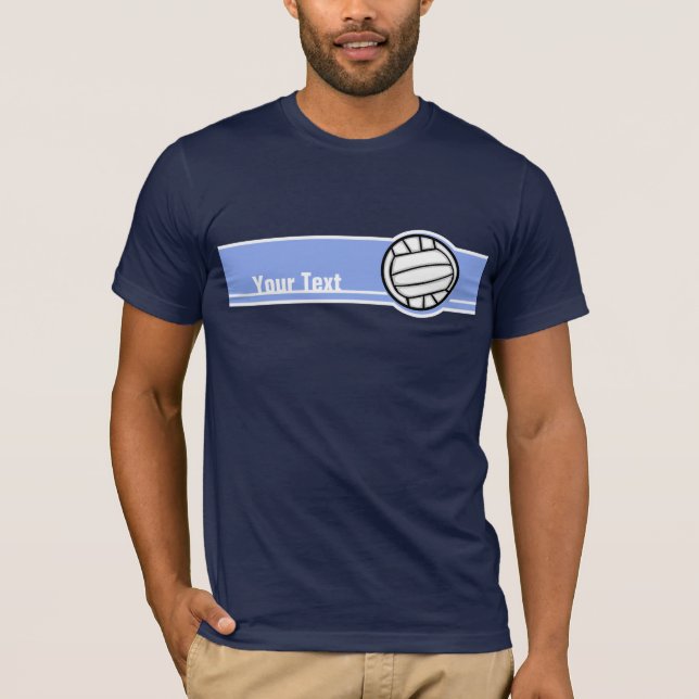 Camiseta Voleibol; Azul (Frente)