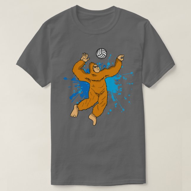 Camiseta Voleibol Bigfoot (Frente do Design)