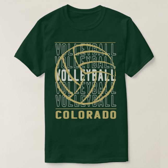 Camiseta Voleibol Colorado (Frente do Design)