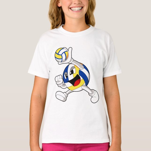Camiseta Voleibol com voleibol (Frente)