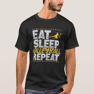 Camiseta Voleibol Come Sono Repete Hobby Praia Voleibol