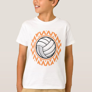 Camiseta Voleibol; Coroa Laranja e Branca