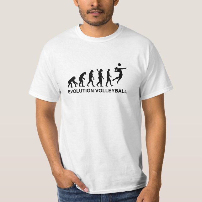 Camiseta Voleibol da evolução (Frente)