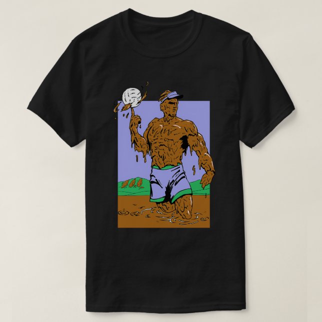 Camiseta Voleibol de lama (Frente do Design)