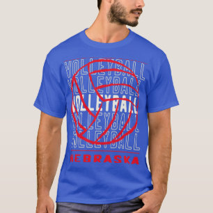 Camiseta Voleibol de Nebraska