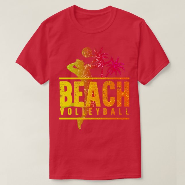Camiseta Voleibol de praia (Frente do Design)