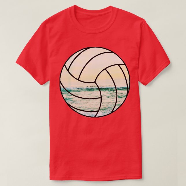 Camiseta Voleibol de praia (Frente do Design)