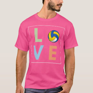 Camiseta Voleibol de voleibol e voleibol de moça