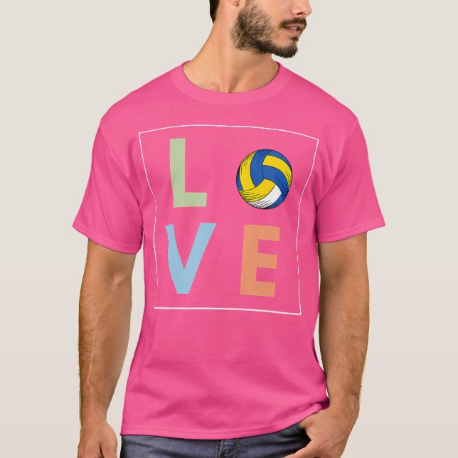Camiseta Voleibol de voleibol e voleibol de moça (Frente)