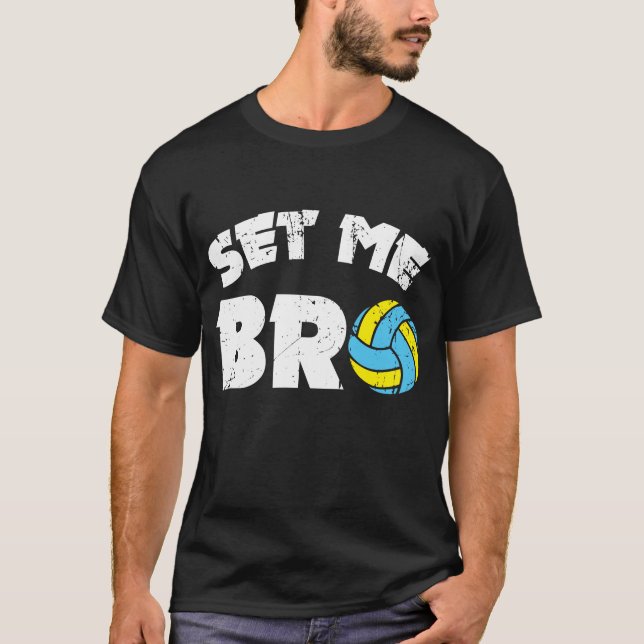 Camiseta Voleibol - dizer engraçado do voleibol (Frente)