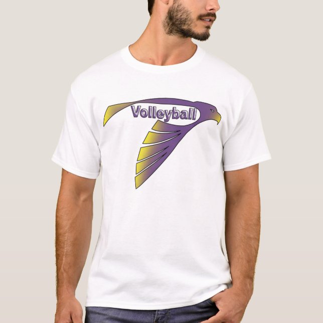 Camiseta Voleibol do falcão (Frente)