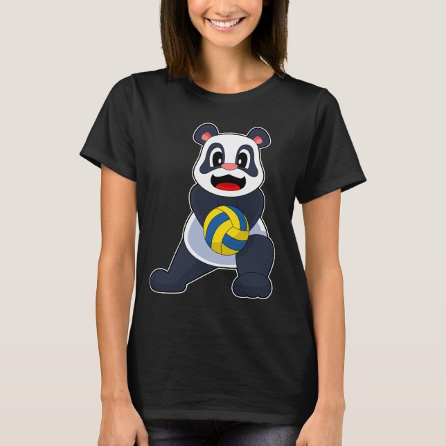 Camiseta Voleibol do Panda (Frente)