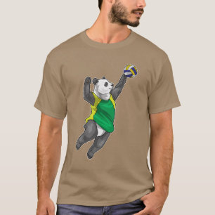 Camiseta Voleibol do Panda
