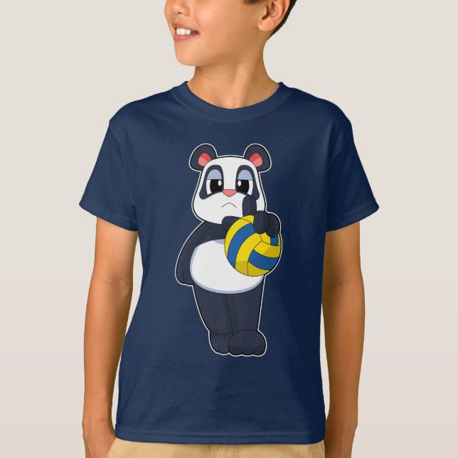 Camiseta Voleibol do Panda (Frente)