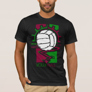 Camiseta Voleibol do vintage