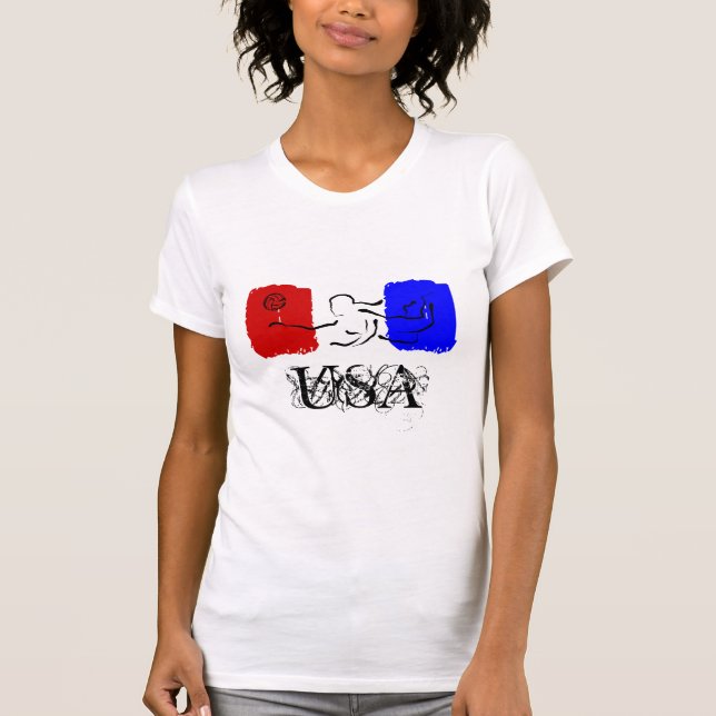 Camiseta Voleibol dos EUA (Frente)