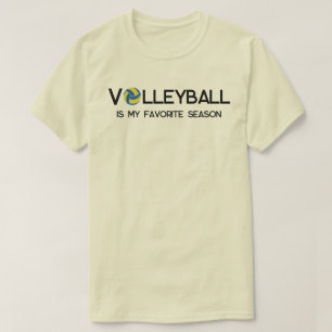 Camiseta Voleibol é a minha estação favorita
