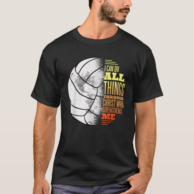 Camiseta Voleibol E Jesus (Frente)