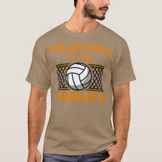 Camiseta Voleibol É Minha Terapia