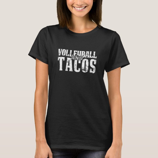 Camiseta Voleibol E Tacos 1 (Frente)