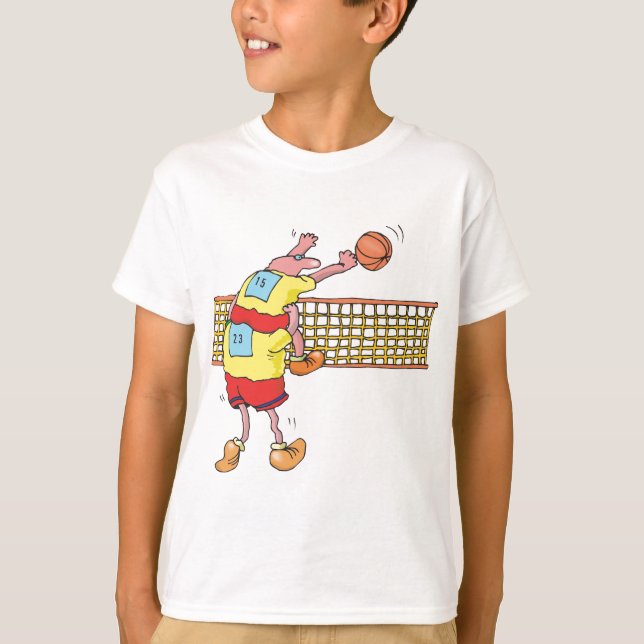 Camiseta Voleibol Engraçado (Frente)