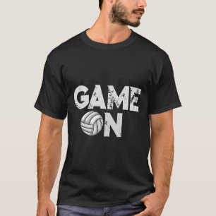 Camiseta Voleibol Engraçado Bonito Para Mulheres Adolescent