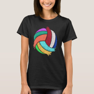 Camiseta Voleibol Engraçado Para Meninas Voleibol Feminino