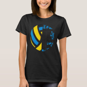 Camiseta Voleibol Equipe Vintage Voleibol 90 Coração