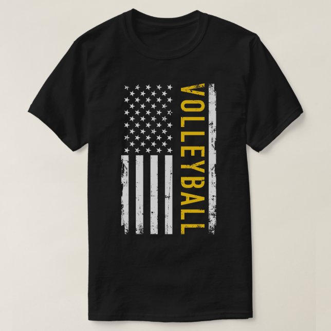 Camiseta Voleibol EUA (Frente do Design)