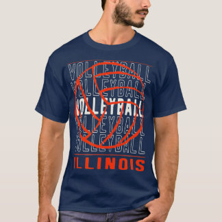 Camiseta Voleibol Illinois