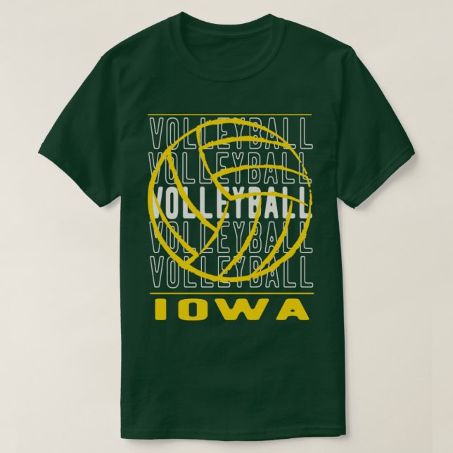 Camiseta Voleibol Iowa (Frente do Design)