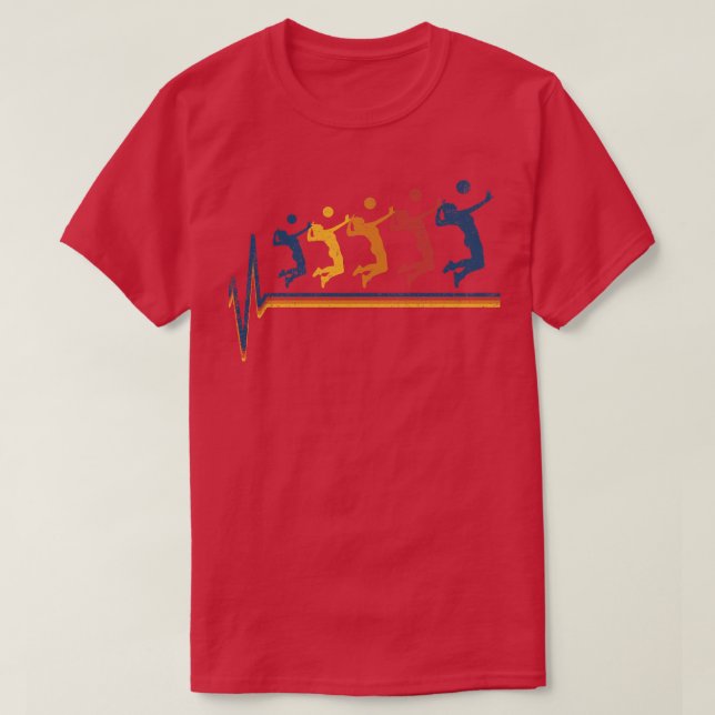 Camiseta Voleibol jogador 1 (Frente do Design)